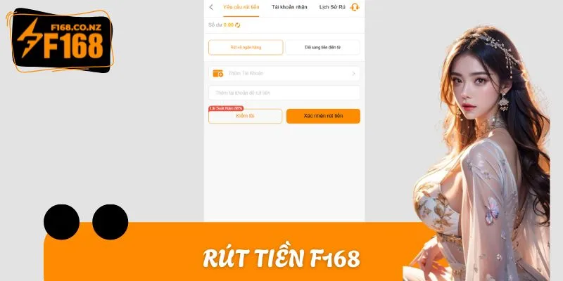Rút Tiền F168 Chuẩn Xác, Không Mất Nhiều Thời Gian