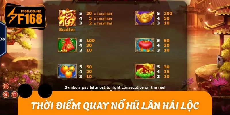 Thành viên nên ưu tiên khung giờ trưa và chiều để quay thưởng